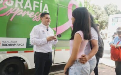 ¡LA MAMOGRAFÍA EXPRESS LLEGA A TU BARRIO! LA E.S.E ISABU Y LA ALCALDÍA DE BUCARAMANGA TE INVITAN A CUIDAR TU SALUD