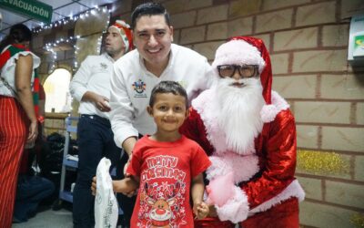 ENTREGA DE REGALOS A NIÑOS EN CENTROS DE SALUD DE BUCARAMANGA: 1300 REGALOS PARA LOS MÁS PEQUEÑOS